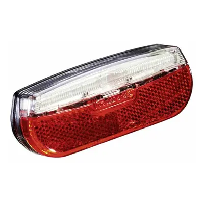 Battery operated LED rear light with position light Trelock trio flat ls812