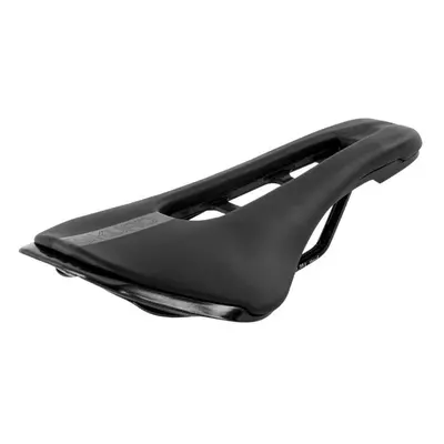 Saddle skuad road black with central hole metal rail Gist Dakota 257x141mm