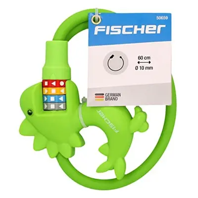 Anti-theft cable with dinosaur number padlock Fischer