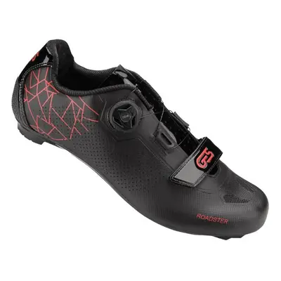 Pair of look-shimano compatible boa-velcro shoes Ges Roadster2