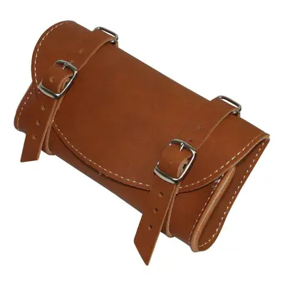 Leather style bicycle saddle bag P2R