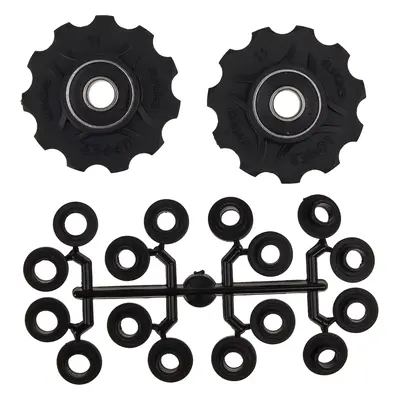 Gear derailleur rollers, ring bearings + spacers Elvedes 7/8/9/10/11