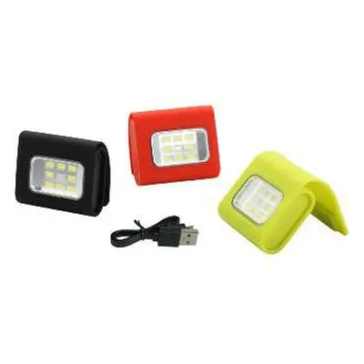 Small rechargeable magnetic signal lamp Toad clip light