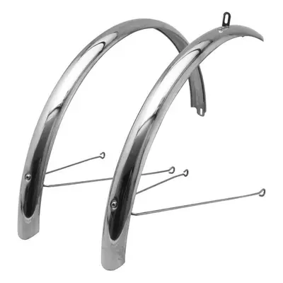 Pair of city-vtc fenders with stainless steel rods delivered with set of rods Stronglight