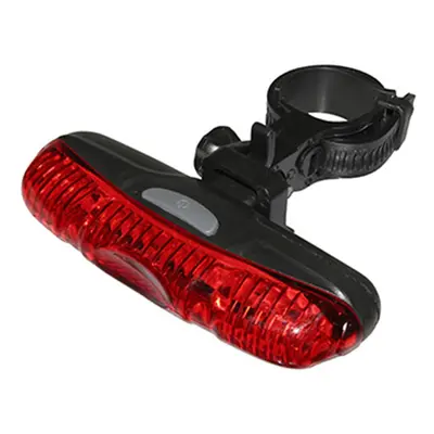 Battery-operated bicycle light on seatpost flash 5 leds 3 functions delivered with 2 batteries a