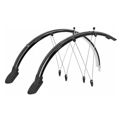 Pair of unbreakable mudguards P2R 700X35