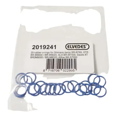 Banjo O-rings BR-R785, XTR BR-M9000 / BR-M9020, SLX BR-M7000 Elvedes Shimano (x10)