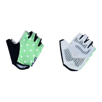 Short cycling gloves with polka dots XLC CG-S10