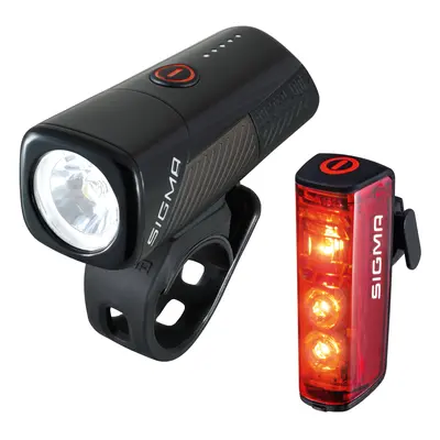 Bike light kit front and rear Sigma Buster 400 - Blaze Flash Led USB