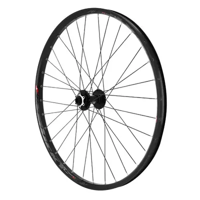 Front disc bike wheel with 6 hole disc bearing (tubeless and tubetype compatible) for through ax