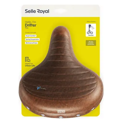 Gel saddle with double spring Selle Royal Drifter Plus