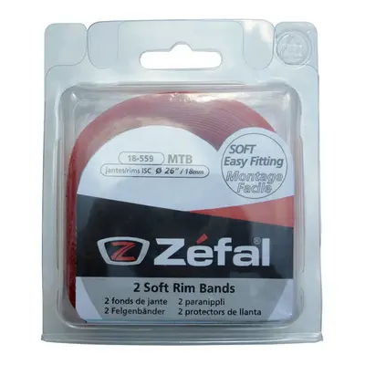 Blister of 2 rim bottoms Zefal pvc 26 -18 mm