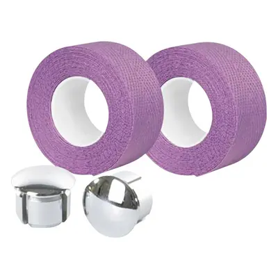 Upper cotton handlebar tape with handlebar end Velox Tressostar 90