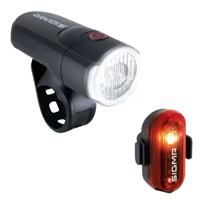 Battery operated bike light kit Sigma aura 30 Lux-curve