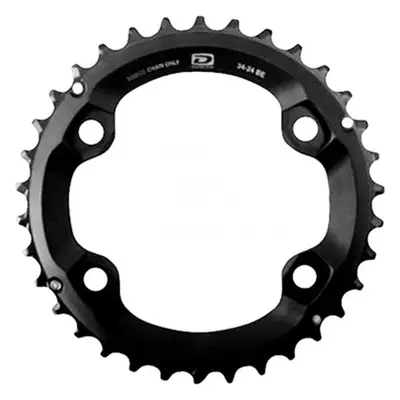 Double external MTB chainring origine Shimano 4BRA DEORE M6000 10V.