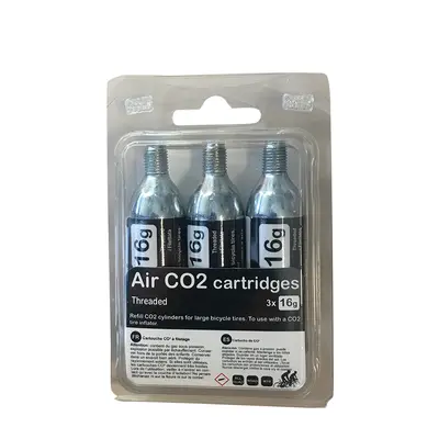 Blister 3 air cartridges BiciSupport co2 16g