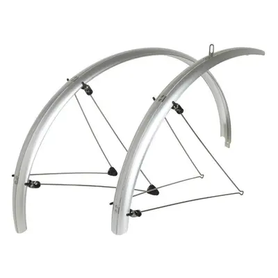 Pair of city-vtc mudguards with classic stainless steel fixing Stronglight 28"