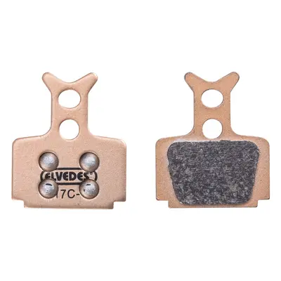 Pair of metal bicycle brake pads Elvedes Formula Cura / Mega /One / R1 / RX