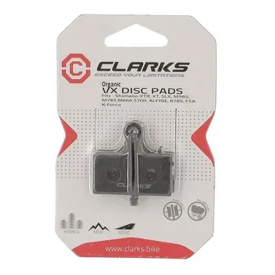 Organic brake pad Clarks Shimano XTR XT SLX BR-M9000 8000 7000 6000