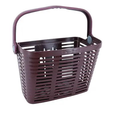 Front plastic bicycle basket with handle and clip system max weight 5 kgs Kiddi Moto E-Bike