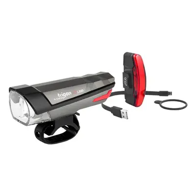 Bike light kit usb 3 functions eco, standard Spanninga Trigon 25-Pyro Boost