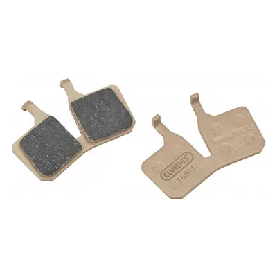 Pair of 10 metallic bicycle brake pads Elvedes Magura MT5/7