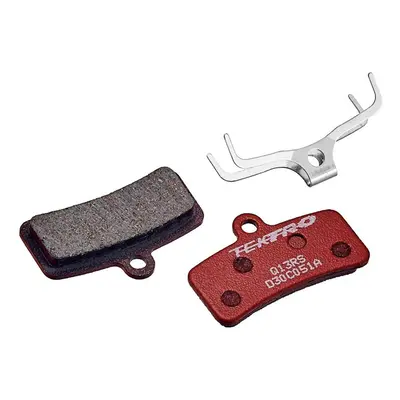 Pair of 4-piston resin brake pads Tektro q13rs