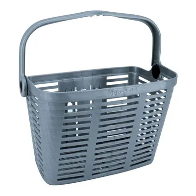 Front plastic bicycle basket with handle and clip system max weight 5 kgs Bellelli e-bike