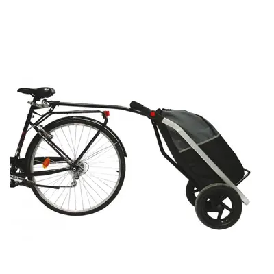 Bicycle trailer with aluminium frame and wheels for seatpost P2R shopping trailer 12" 20 Kg