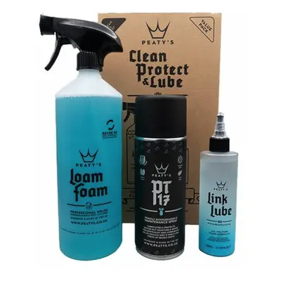 Bicycle cleaning kit Peaty's Loam Foam PT17 Link Lube