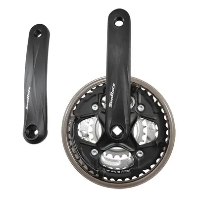 Triple aluminum crankset Sunrace L170 FCM600 7 8V