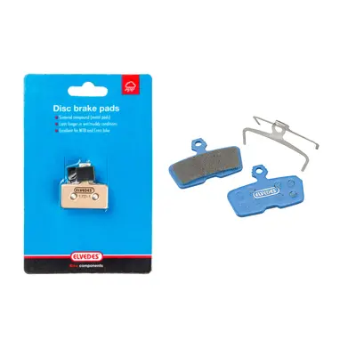 Pair of organic bicycle brake pads Elvedes Avid Code apres 2011