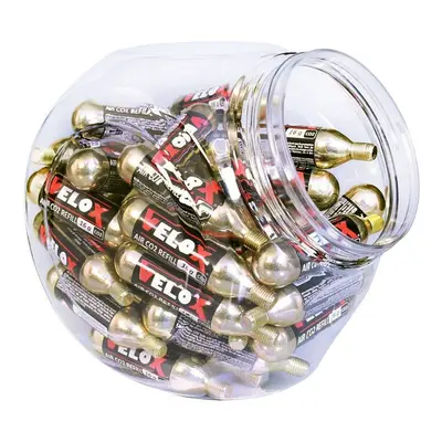 Jar of 40 threaded co2 cartridges Velox