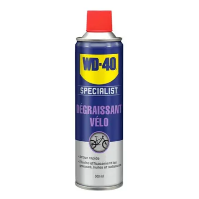 Bicycle transmission degreaser WD40