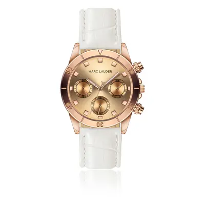 Watch with crocodile strap Marc Lauder Valencia