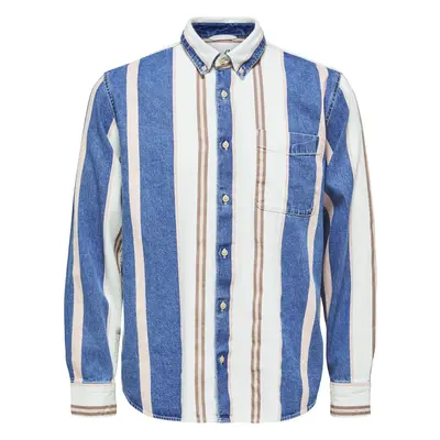 Shirt Selected Slhbrad Stripe Loose