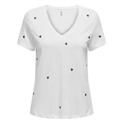 Women's v-neck T-shirt Only Ketty Life