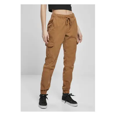 Women's Trousers Urban Classics high waist cargo jogging