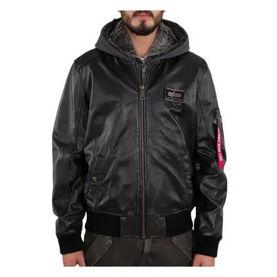 Jacket Alpha Industries MA-1 D-Tec leather