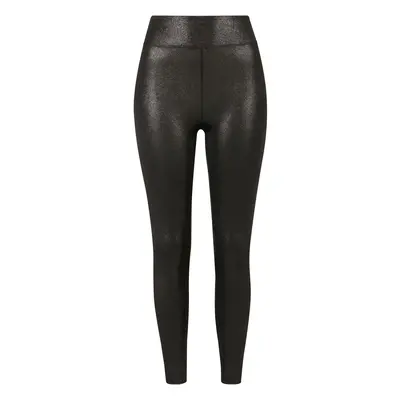 Women's high-waisted faux leather leggings Urban Classics