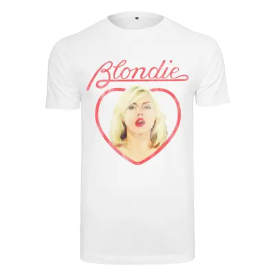 T-shirt large sizes Merchcode Blondie Heart of Glass