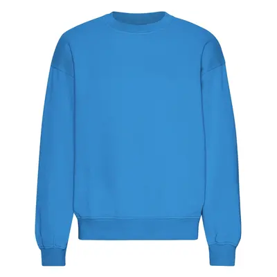 Oversized crewneck sweatshirt Colorful Standard Organic Pacific Blue