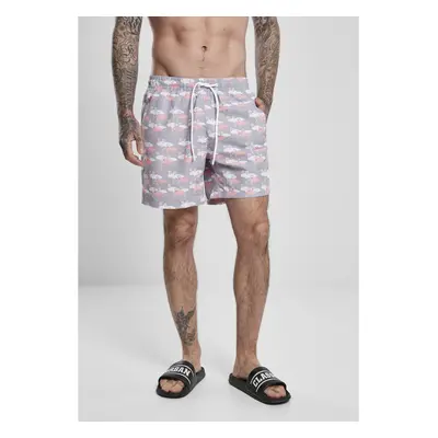 Swim shorts Urban Classics pattern (grandes tailles)