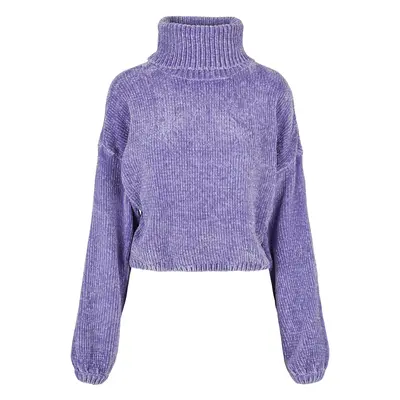 Women's turtleneck sweatshirt Urban Classics chenille