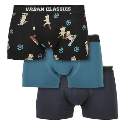 Boxer shorts large sizes Urban Classics organic x-mas (x3)