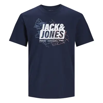 T-shirt Jack & Jones Map Logo