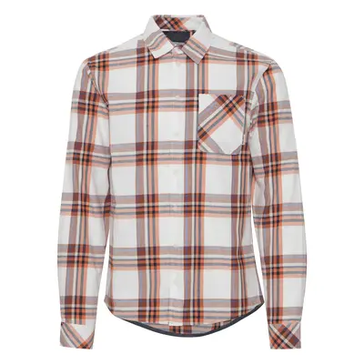 Long sleeve plaid shirt with pocket Blend