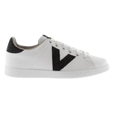 Leather sneakers Victoria tennis glitter