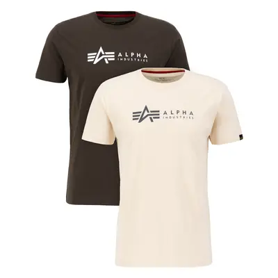 Set of 2 t-shirts Alpha Industries Alpha Label