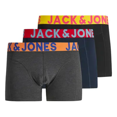 Boxer shorts Jack & Jones Jaccrazy solide (x3)